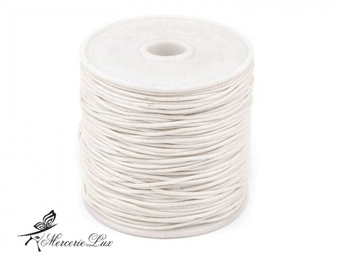 snur din bumbac cerat 1mm rola 30m [1]