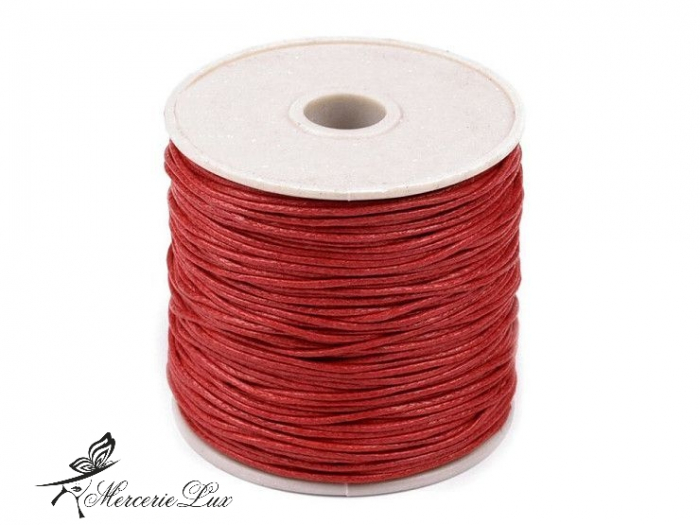 snur din bumbac cerat 1mm rola 30m [1]