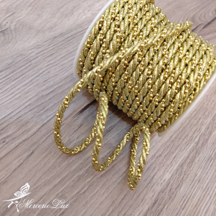 snur rasucit lurex cu bile 5mm rola 20m [1]