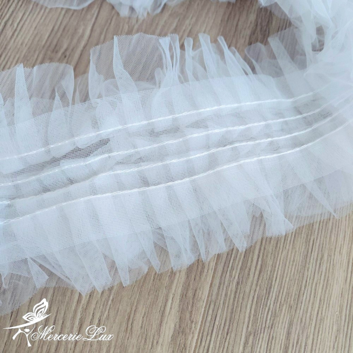 VOLAN DIN TUL PENTRU FUSTE TUTU [2]