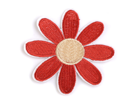 Aplicatii Termoadezive - aplicatie termoadeziva floare 8cm