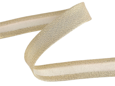 Bias lurex - banda bias cu lurex 20mm