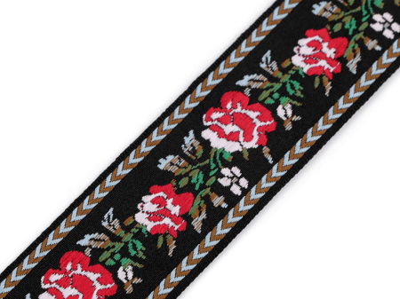 Banda Motive Traditionale - banda cu motive traditionale latime 34mm