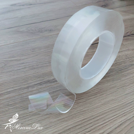 HOBBY CREATIV SCRAPBOOKING - banda dublu adeziva reutilizabila 3cm