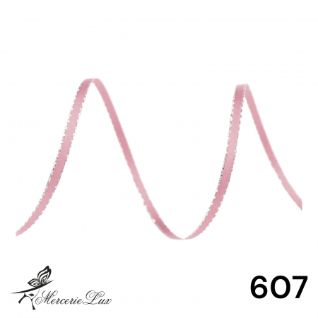 Panglica Lurex - banda dublu satinata lurex 3mm rola 20m