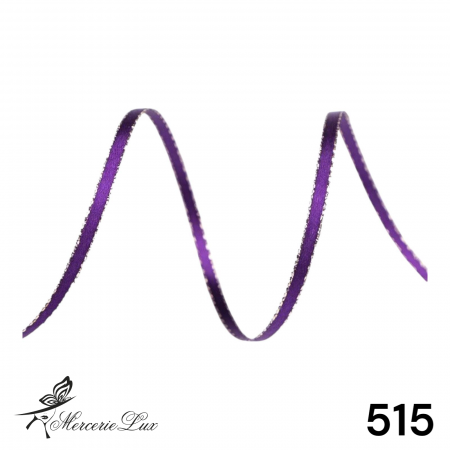 Panglica Lurex - banda dublu satinata lurex 3mm rola 20m