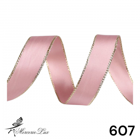 Panglica Lurex - banda satinata lurex si sarma 24mm