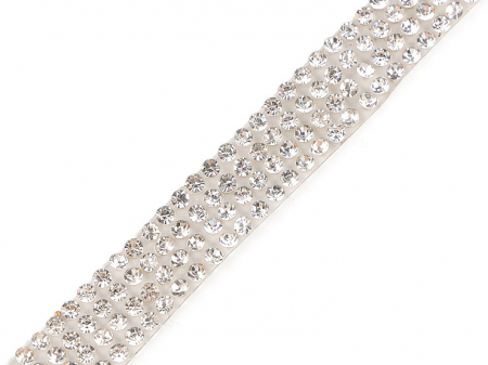 ACCESORII DECORATIVE MARGELE STRASURI - banda termoadeziva cu strasuri 10mm