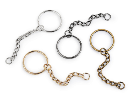 ACCESORII CONFECTII METAL SAU PLASTIC - baza breloc 25mm