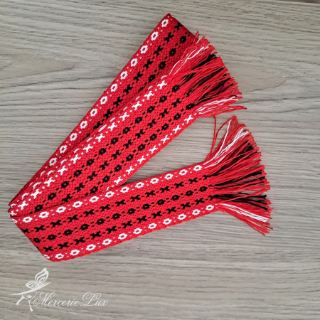 brau traditional rosu/negru 4cm [1]