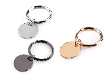 ACCESORII CONFECTII METAL SAU PLASTIC - breloc cu pandantiv 20mm