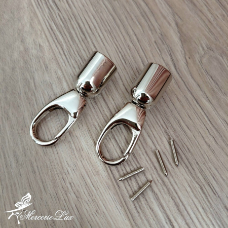 Accesorii Metal Confectionat Genti - CAPAT SNUR CU CARABINA 15MM