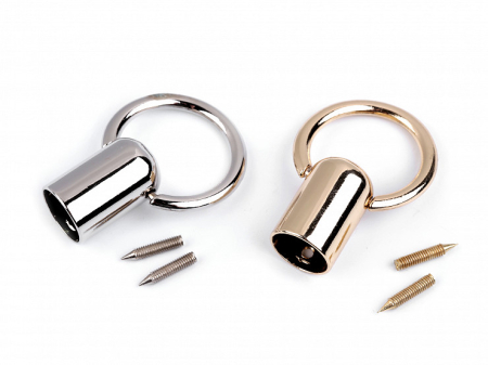 Accesorii Metal Confectionat Genti - capat snur terminatie toarte genti 13mm