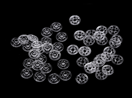Capse Magneți Copci Moș și Babă - capse din plastic transparent 7mm