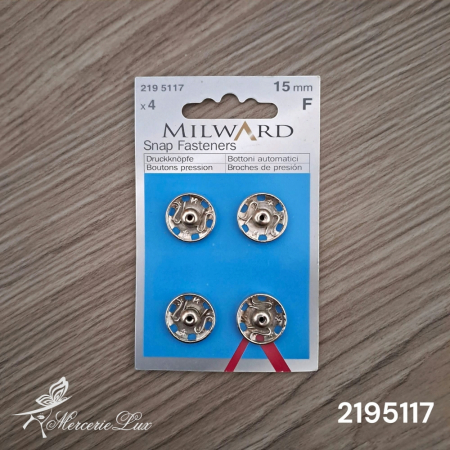 Capse Metal Plastic - capse milward 15mm