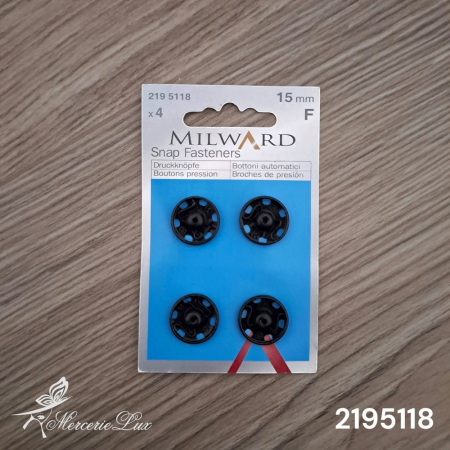 Capse Metal Plastic - capse milward 15mm
