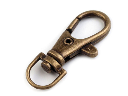 Accesorii Metal Confectionat Genti - carabina metalica pivotanta 4mm/10mm