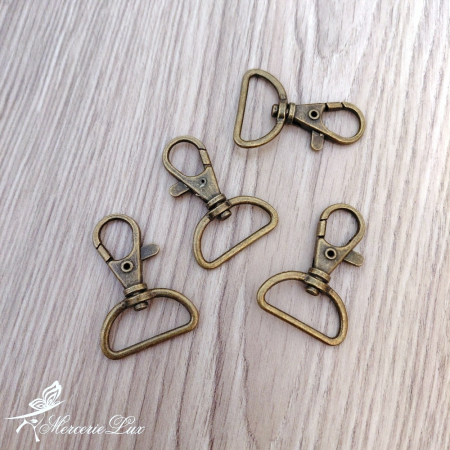 Accesorii Metal Confectionat Genti - carabina rotativa 25mm