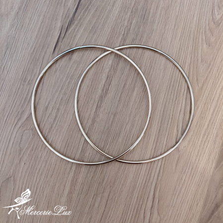 Accesorii Metal Confectionat Genti - cerc metalic maner geanta 18.7cm