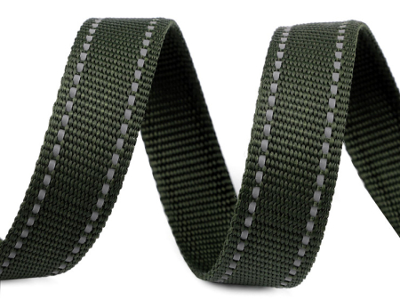 Chinga - chinga cu cusatura reflectorizanta 25mm