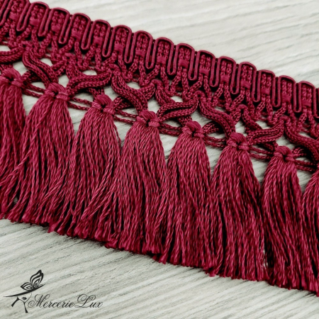 FRANJURI CIUCURI - ciucuri color cu banda impletita 8cm