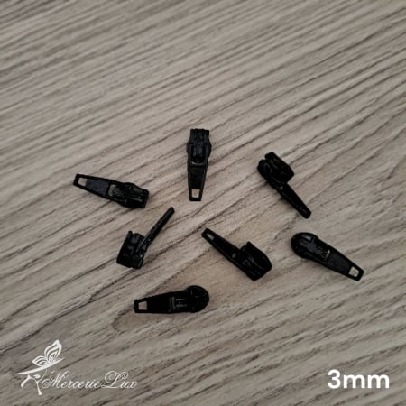 Cursori Accesorii - cursor fermoar 3mm/5mm