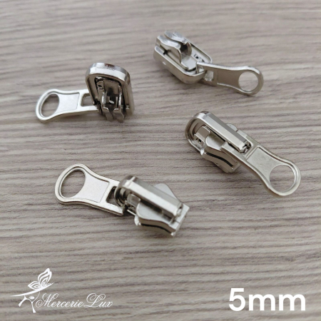 Cursori Accesorii - cursor reversibil fermoar injectat 5mm
