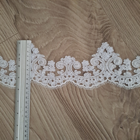dantela alba rochie mireasa 11cm [1]