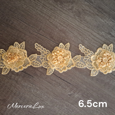 PRODUSE OFERTA-REDUCERI - dantela flori organtza 3d