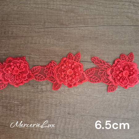 PRODUSE OFERTA-REDUCERI - dantela flori organtza 3d