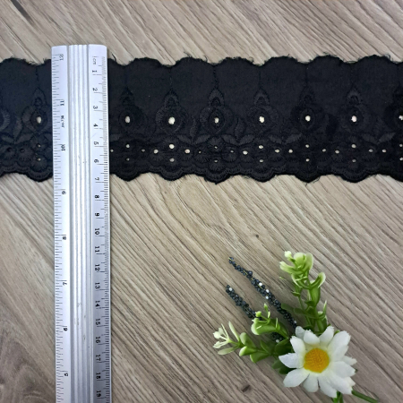 dantela panza neagra broderie 6cm [1]