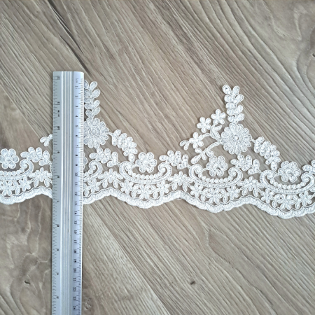 dantela rochii ocazie/mireasa 13,5cm [1]