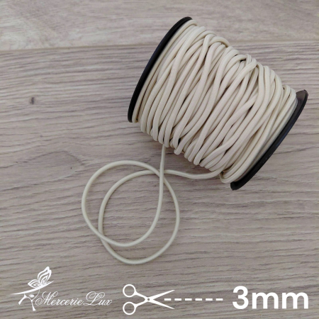 Elastic Rotund - elastic color rotund 3mm