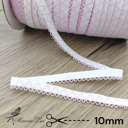 Elastic Decorativ - elastic decorativ inimioare roz