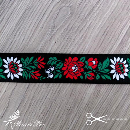 elastic motiv floral 4cm [1]