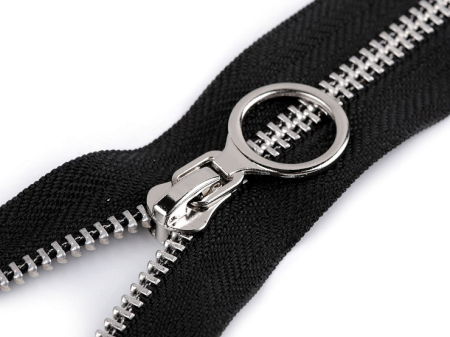 fermoar metalic argintiu cursor decorativ [1]