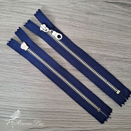 Fermoare Fixe - fermoar metalic bleomarin/ag 16cm