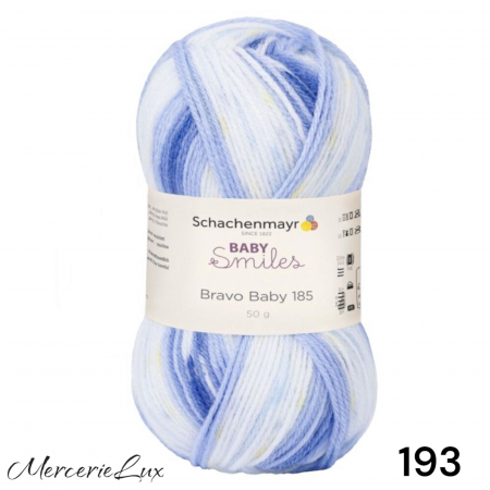 BRAVO BABY COLOR 185 - BRAVO BABY 185 DEGRADE Schachenmayr FIR TRICOTAT