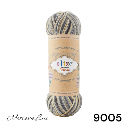 ALIZE - superwash artisan degrade alize fir tricotat