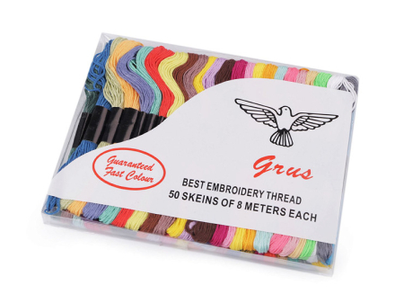 ATA BRODAT TIP MOULINE - fire broderie tip mouline 50 jurubite 8m