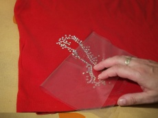 folie transfer aplicatii hotfix 30x24cm