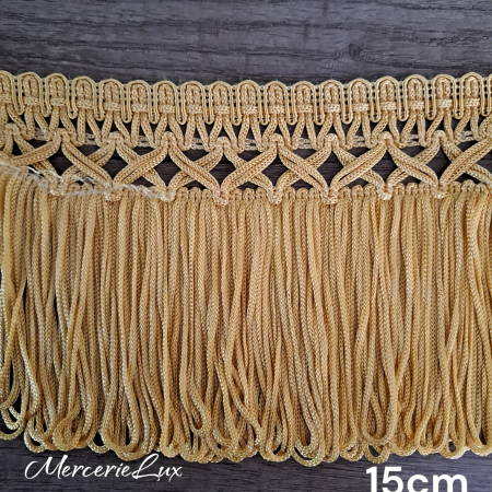 Franjuri Vascoza - franjuri color cu banda impletita 15cm
