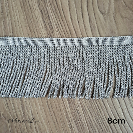 Franjuri Lurex - franjuri fir lurex rasucit 8cm au/ag