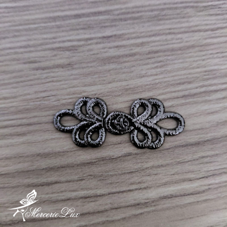 Diverse Accesorii Confectii - inchidere decorativa filigran 16x40mm