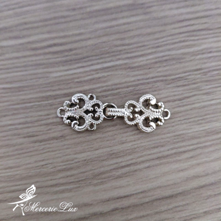 Diverse Accesorii Confectii - inchizatoare decorativa filigranata