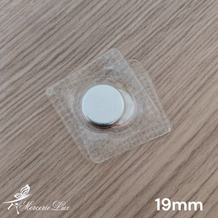 Capse Metal Plastic - inchizatoare magnetica ascunsa pentru cusut 19mm