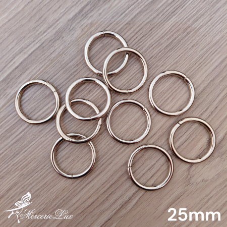 Accesorii Metal Confectionat Genti - inel metal 25mm 7g