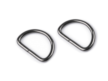 Inele Lanț și Baze Brelocuri - inel metalic tip d latime 12mm