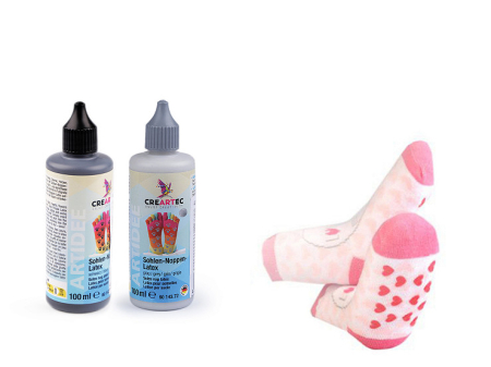 MATERIALE ACCESORII PENTRU HOBBY - latex sosete antialunecare 100ml