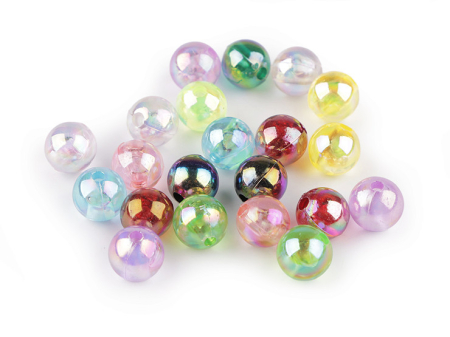 Margele Strasuri Paiete - margele din plastic cu efect ab 10mm